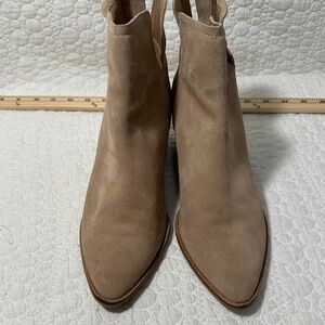 Lisa Vicky Women's Tan Suede Ankle Boots from Nordstrom